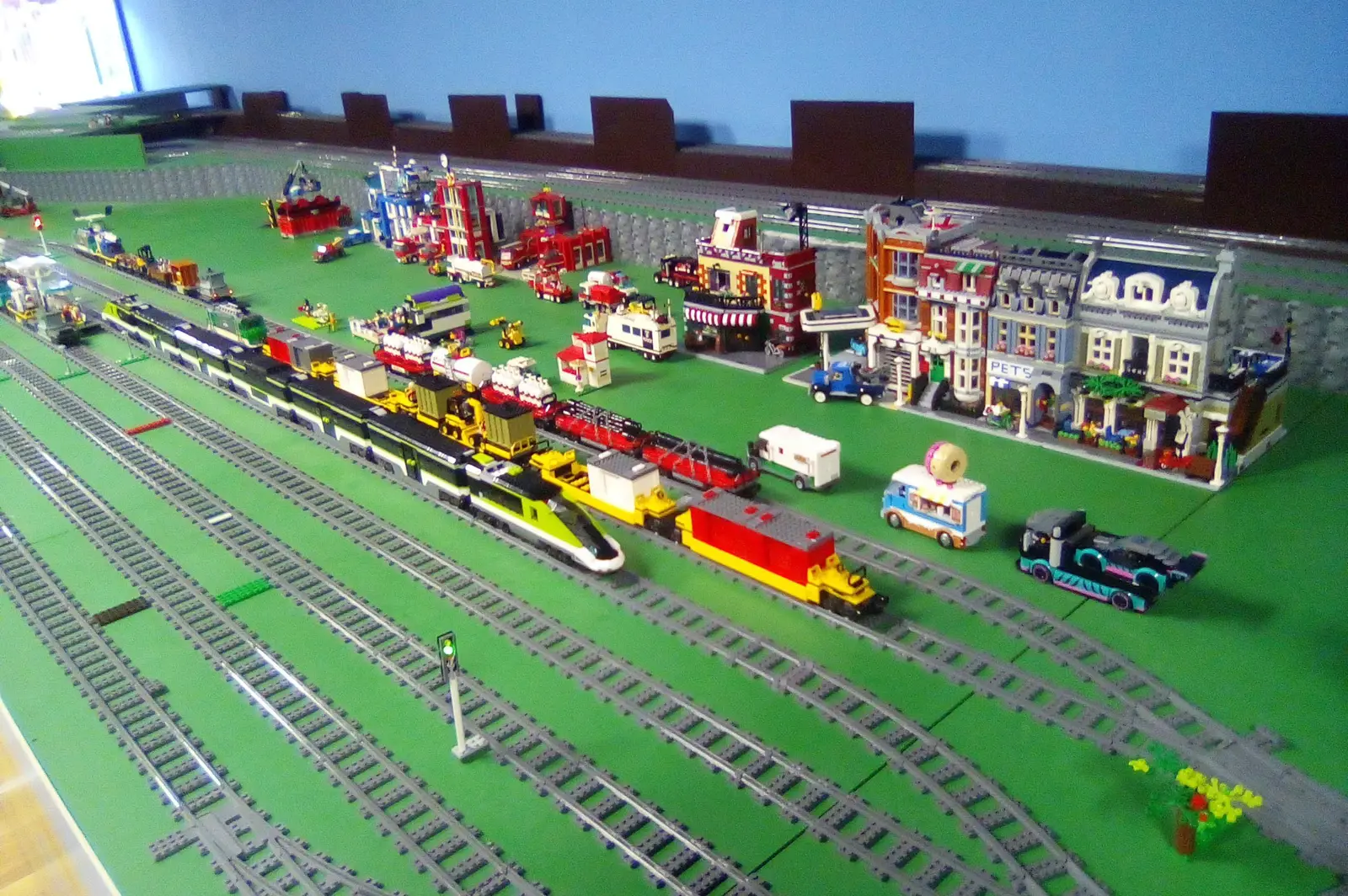 LEGO Hloubětín, Železniční Modely