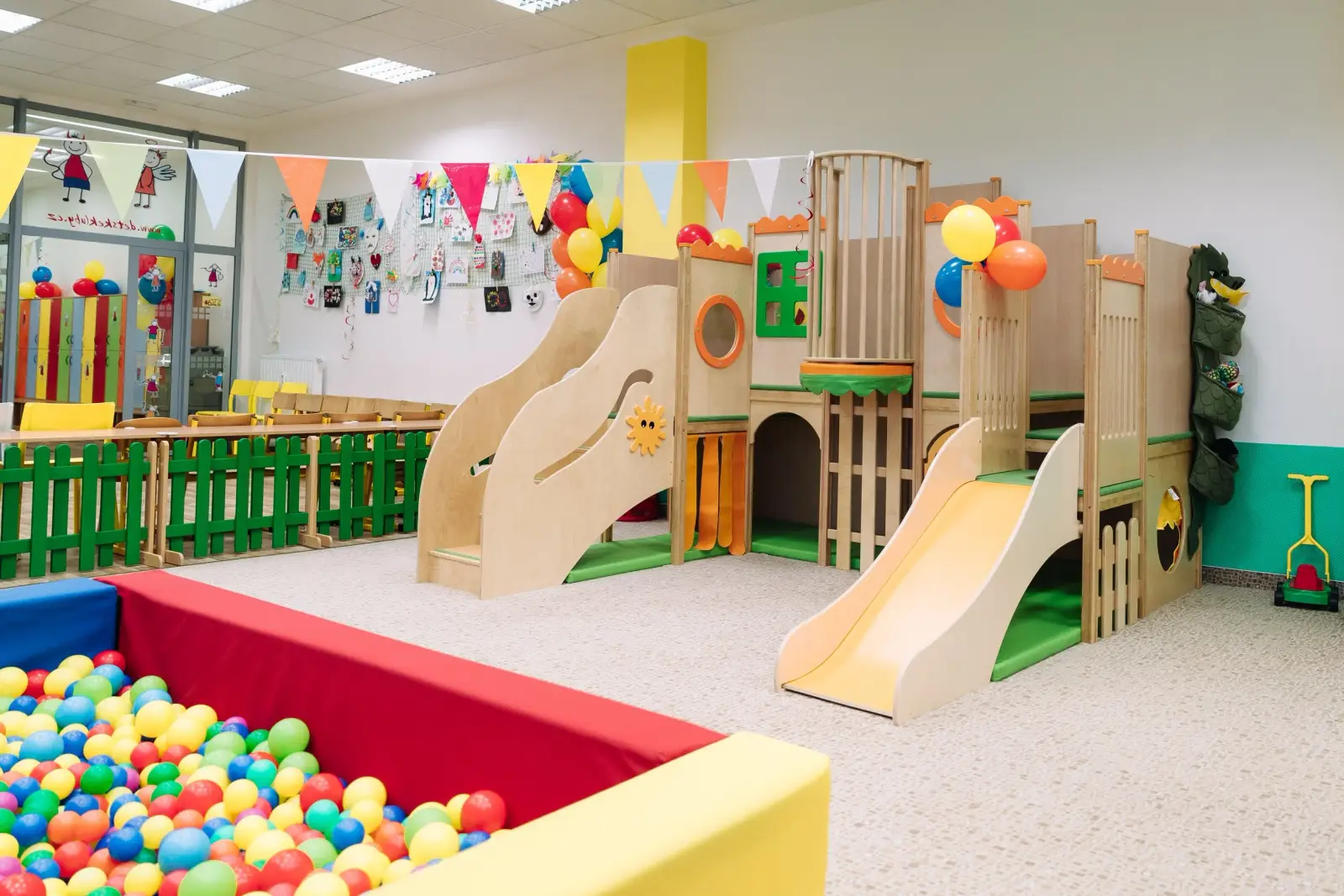 Dětský klub Krabík, který patří pod organizaci Osmička pro rodinu