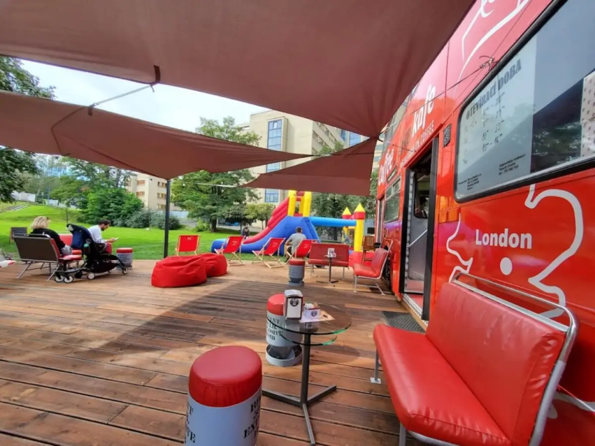 Coffee jako kafe Double decker