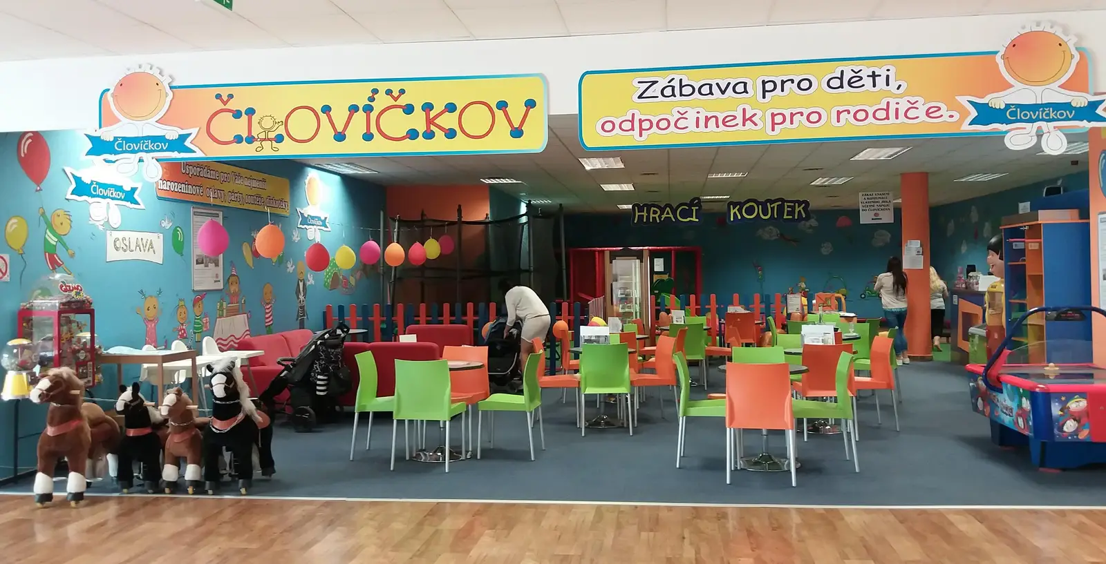 Dětský koutek OC Laso